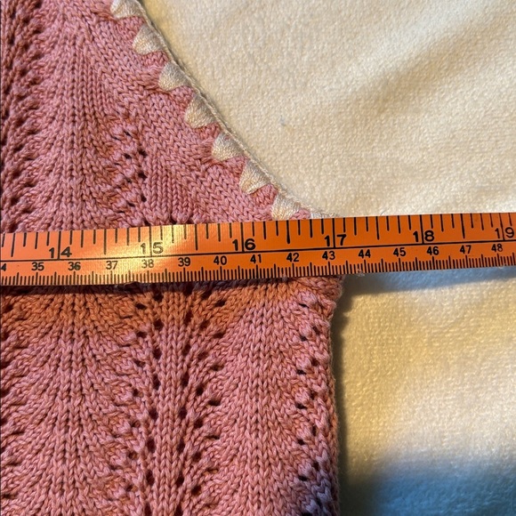 NWT HEARTLOOM 100% Cotton Knit Vest - Picture 9 of 11